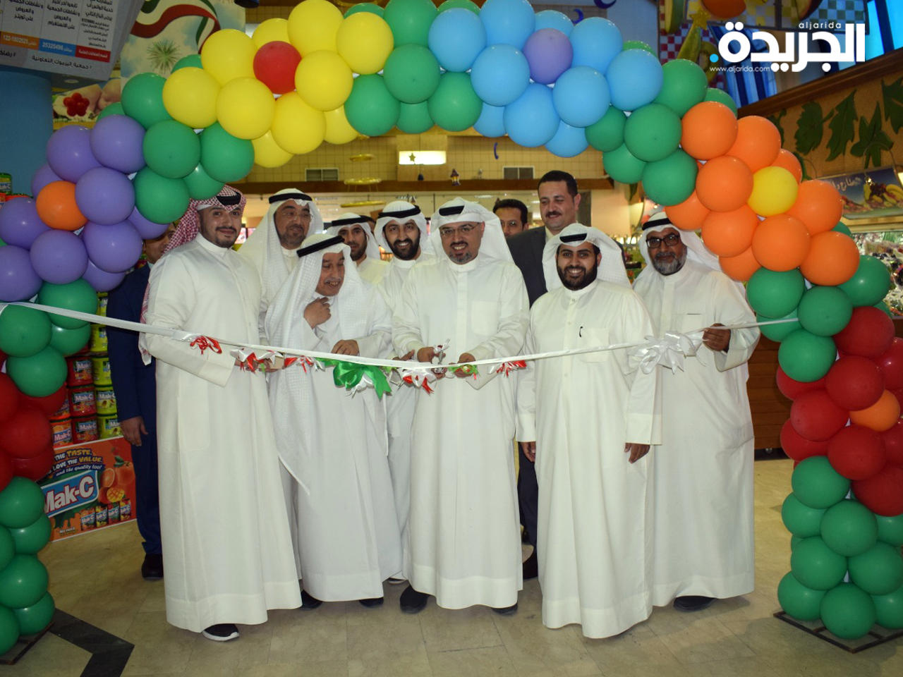 القصار خلال افتتاح المهرجان التسويقي