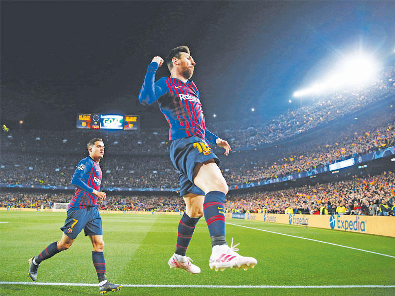 ميسي نجم برشلونة