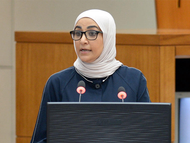  وزيرة الدولة للشؤون الاقتصادية مريم العقيل