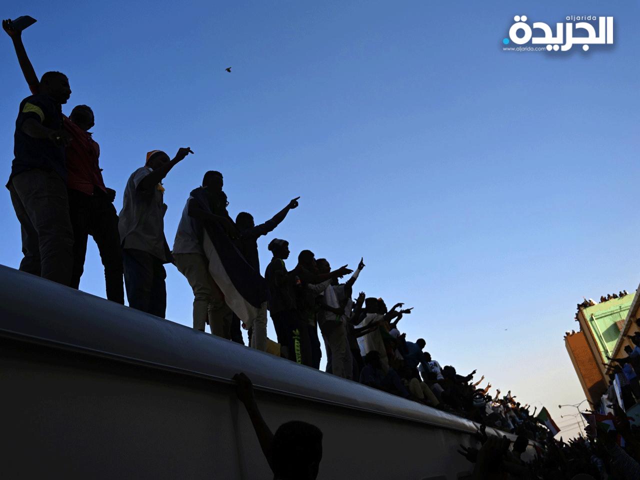 جانب من التظاهرات السابقة