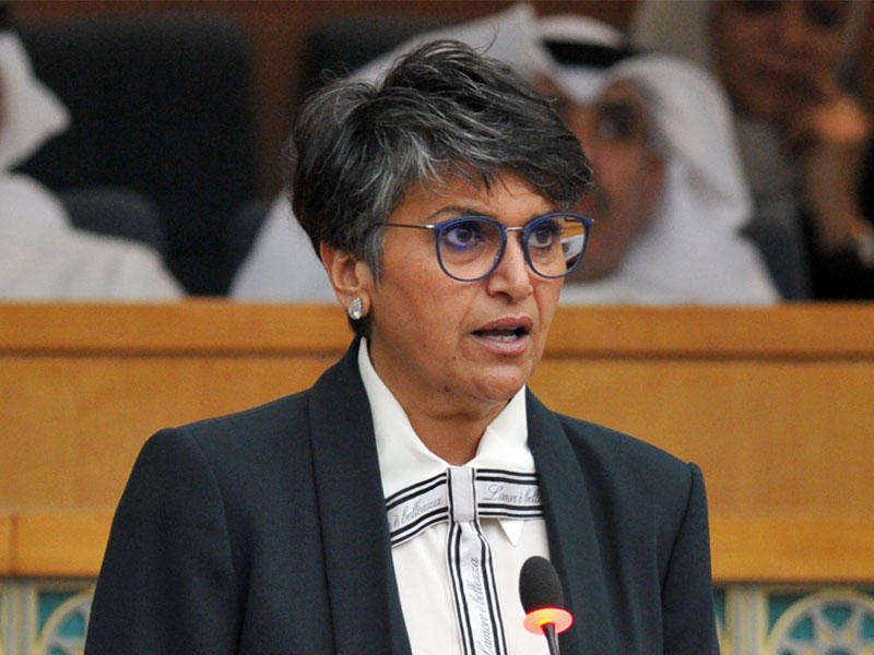 النائبة صفاء الهاشم