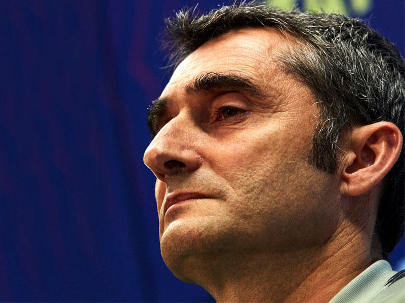 إرنستو فالفيردي المدير الفني لبرشلونة