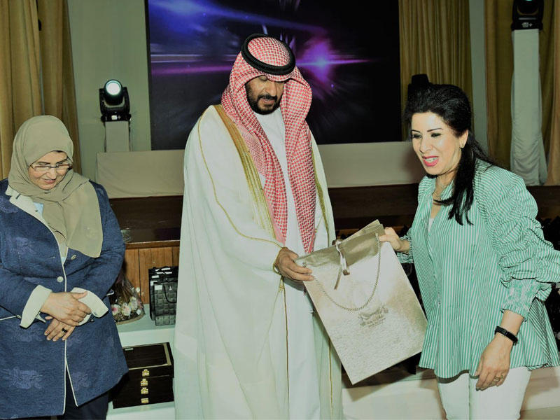 طلال الخالد وأماني الورع