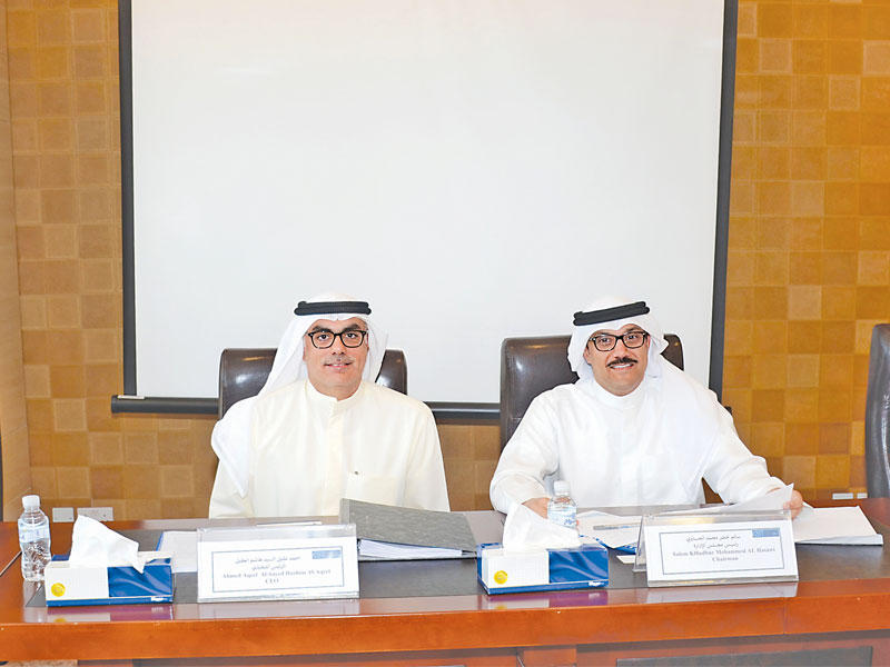 الحساوي مترئسا العمومية تصوير ميلاد