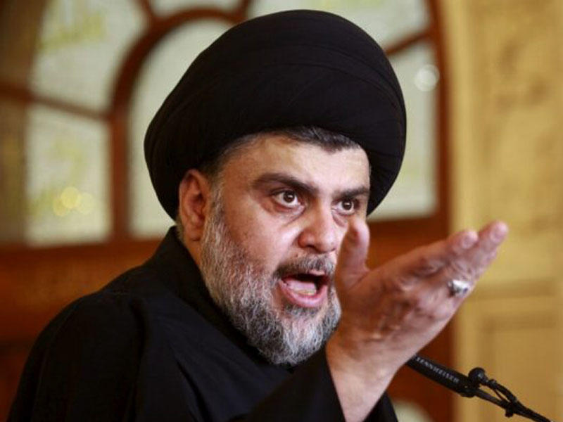 زعيم التيار الصدري في العراق مقتدى الصدر