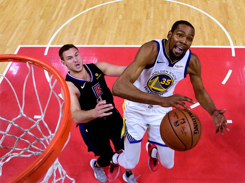 دورانت نجم ووريرز وغالينارو نجم كليبرز