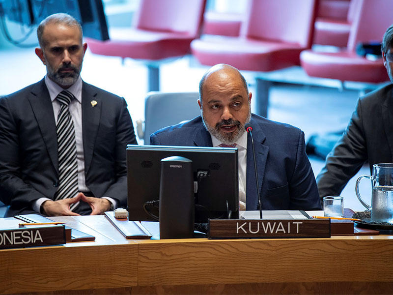 عضو وفد الكويت الدائم لدى الأمم المتحدة المستشار طارق البناي
