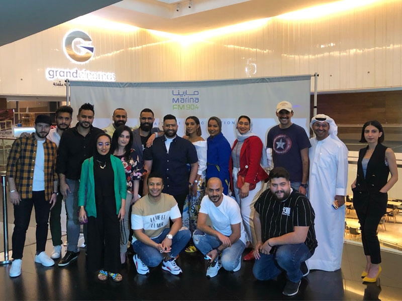 فريق عمل الـ«مارينا إف.إم» 