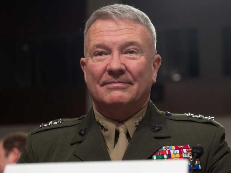 قائد القيادة المركزية الأميركية الجنرال كينيث ماكينزي