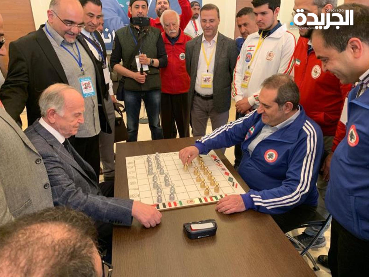  من افتتاح بطولة المنتخبات العالمية للعبة الدامة 2019 في لبنان 