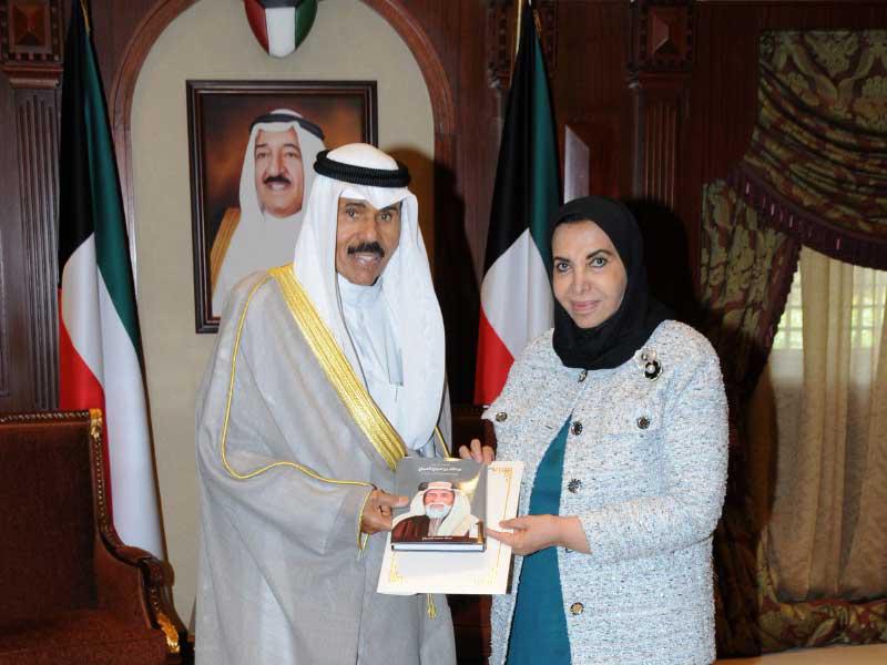  ولي العهد مستقبلاً سعاد الصباح