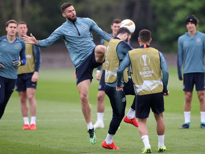 جانب من تدريبات تشلسي