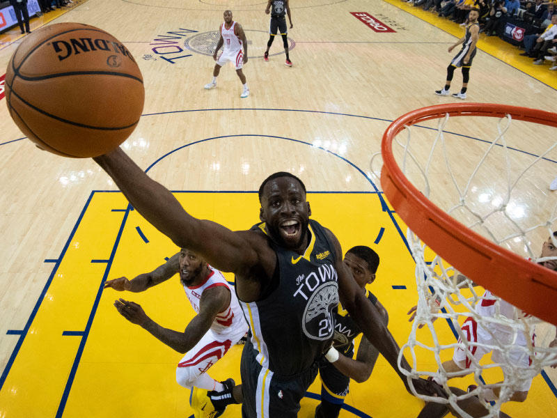 ريباوند لدرايموند غرين نجم غولدن ستايت أمام هيوستن