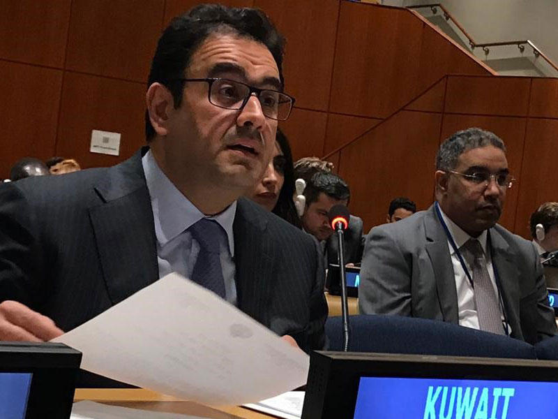 سفير الكويت لدى النمسا والمندوب الدائم لدى المنظمات الدولية في فيينا صادق معرفي