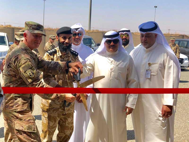 الجلاوي مفتتحاً منفذ خباري العوازم