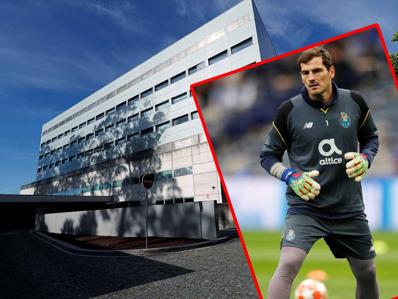 المستشفى التي يتعافى بها لاعب كرة القدم الإسباني إيكر كاسياس 