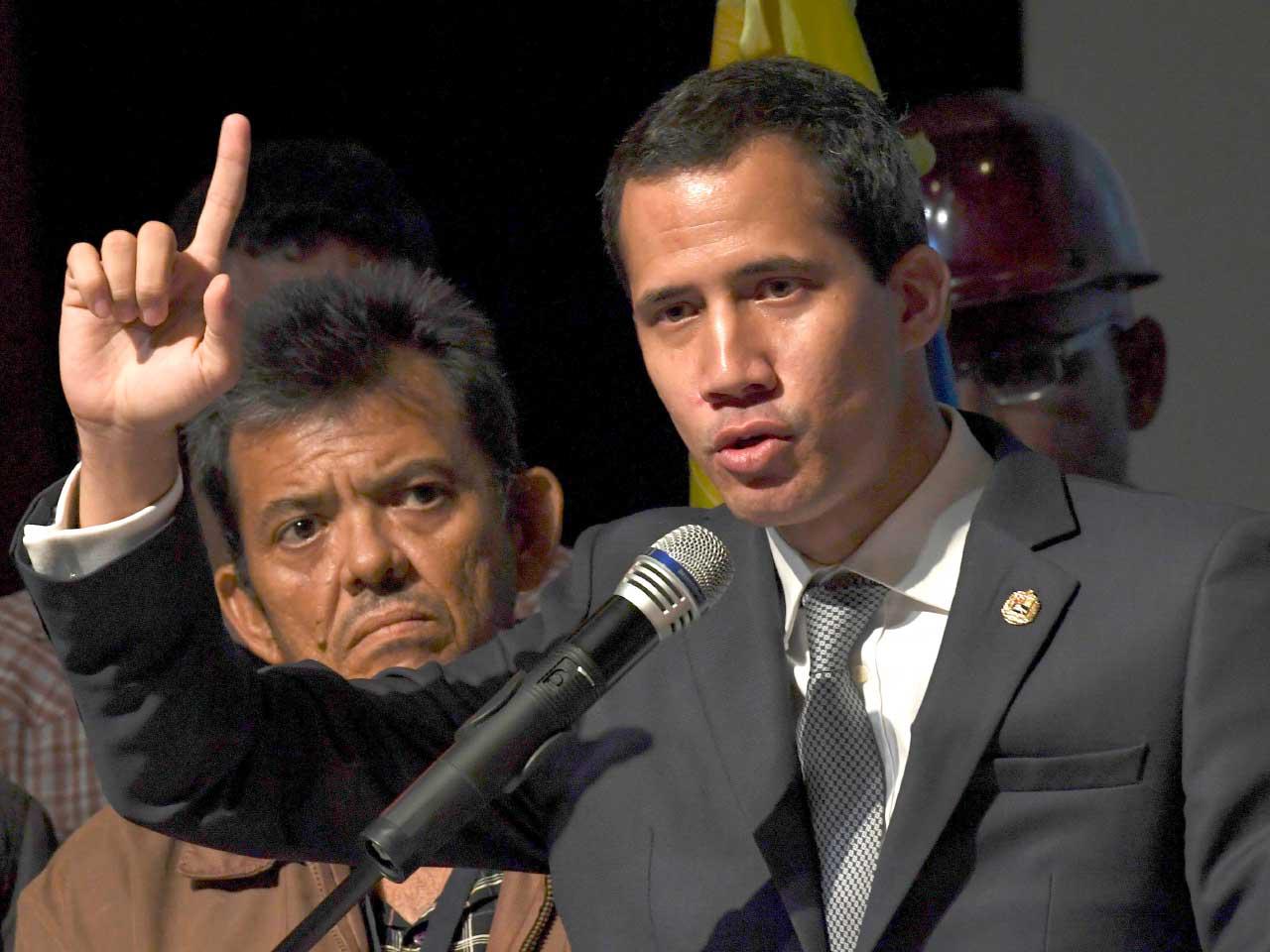 عيم المعارضة الفنزويلية خوان غوايدو