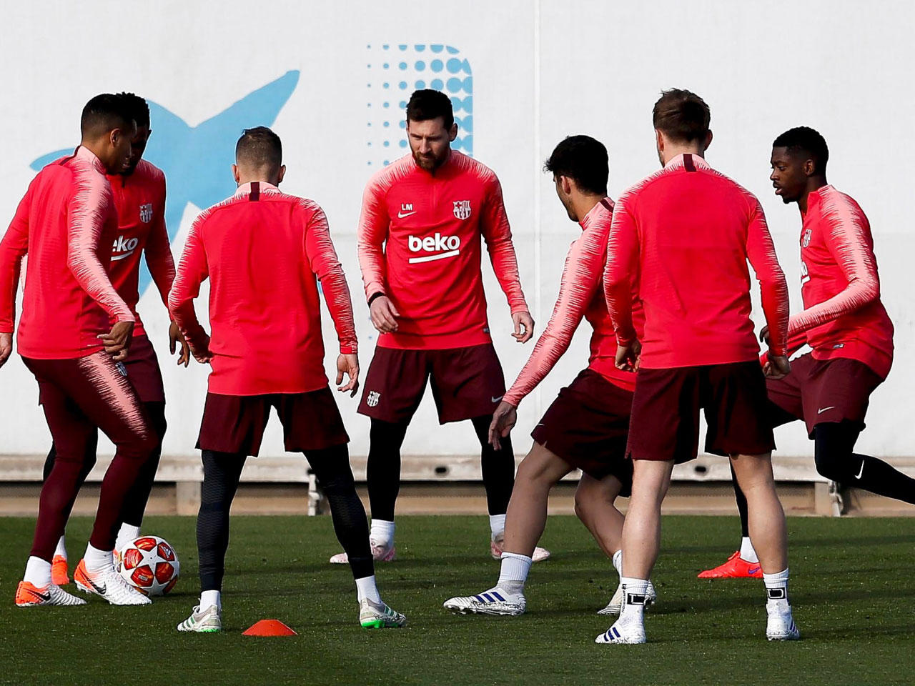 تدريبات برشلونة 