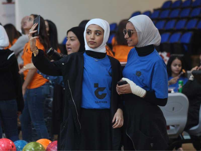 مشاركة الطالبات