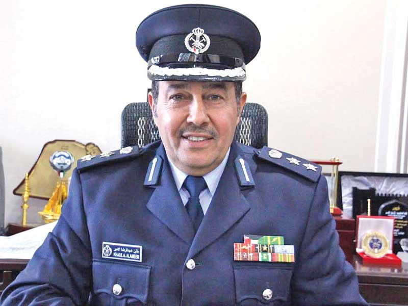 مدير إدارة العلاقات العامة والإعلام بالإدارة العامة للإطفاء العميد خليل الأمير