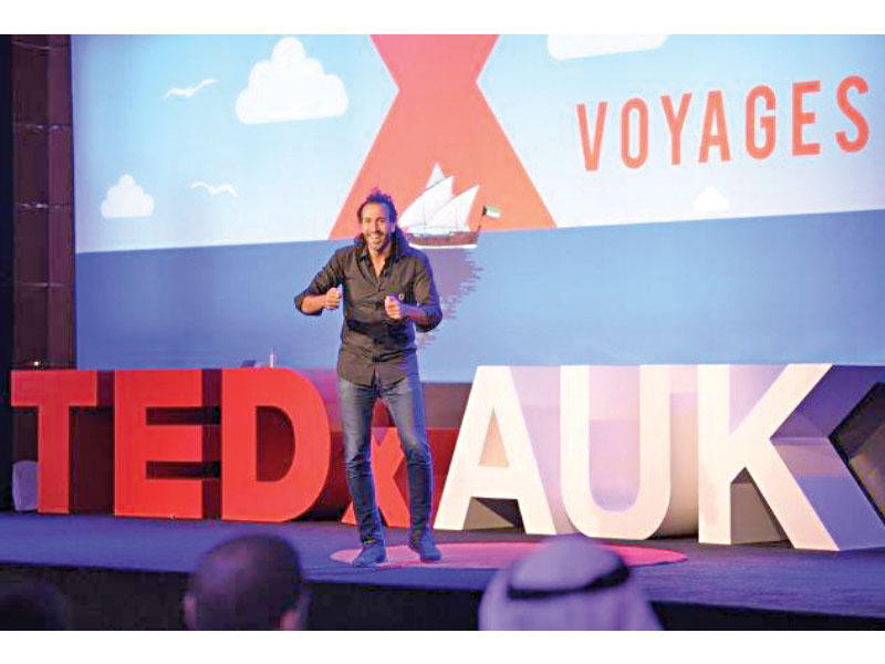 جانب من المشاركين في المعرض