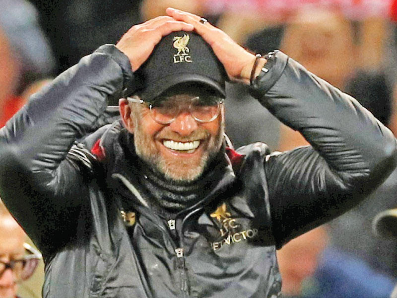 الألماني يورغن كلوب، المدير الفني لليفربول الإنكليزي