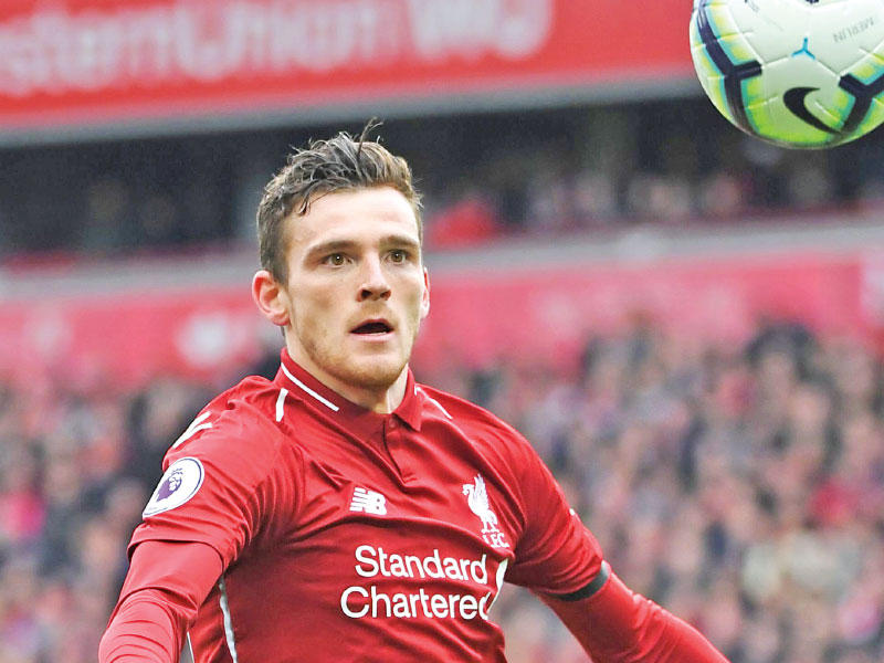 أندي روبرتسون، مدافع ليفربول الإنكليزي