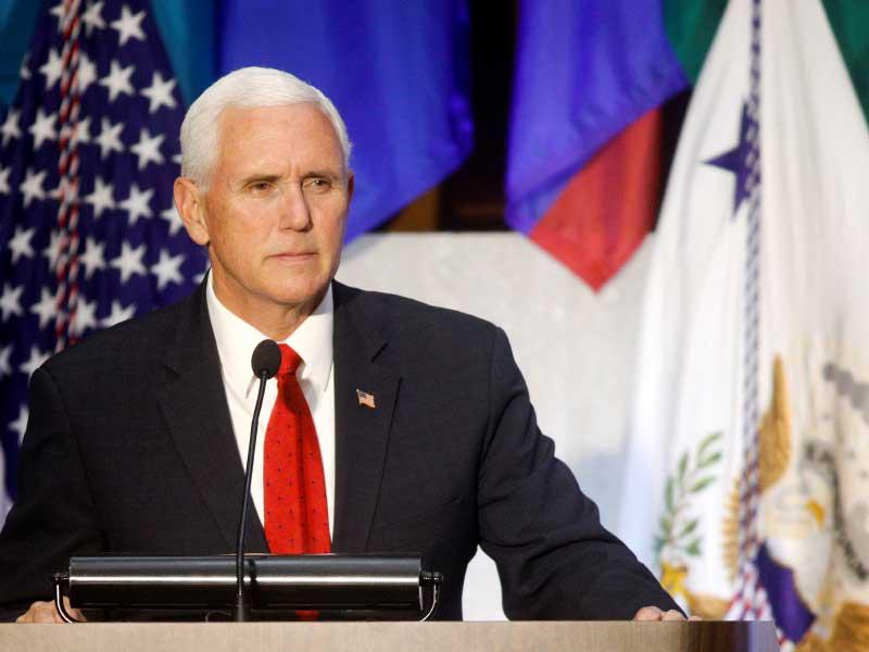 نائب الرئيس الأميركي  مايك بنس