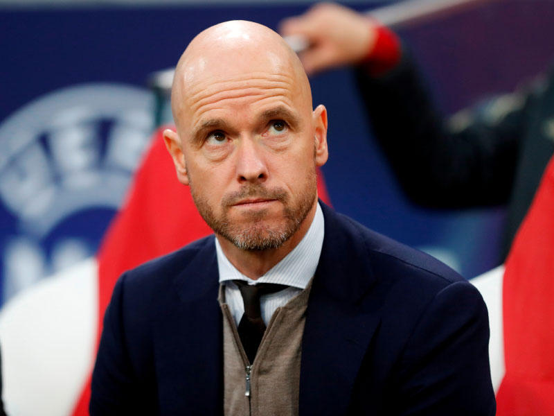  إيريك تين هاج، المدير الفني لأياكس الهولندي