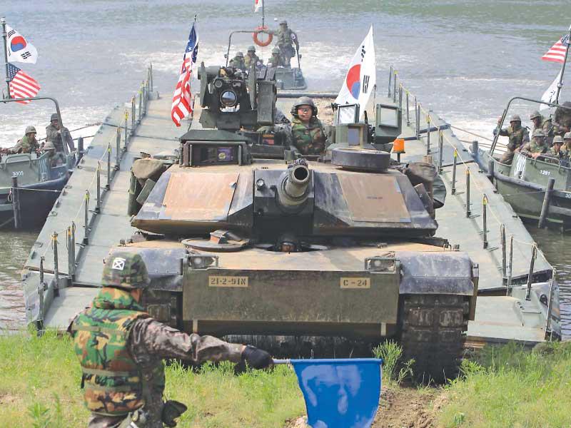 القوات الأميركية في كوريا الجنوبيةn