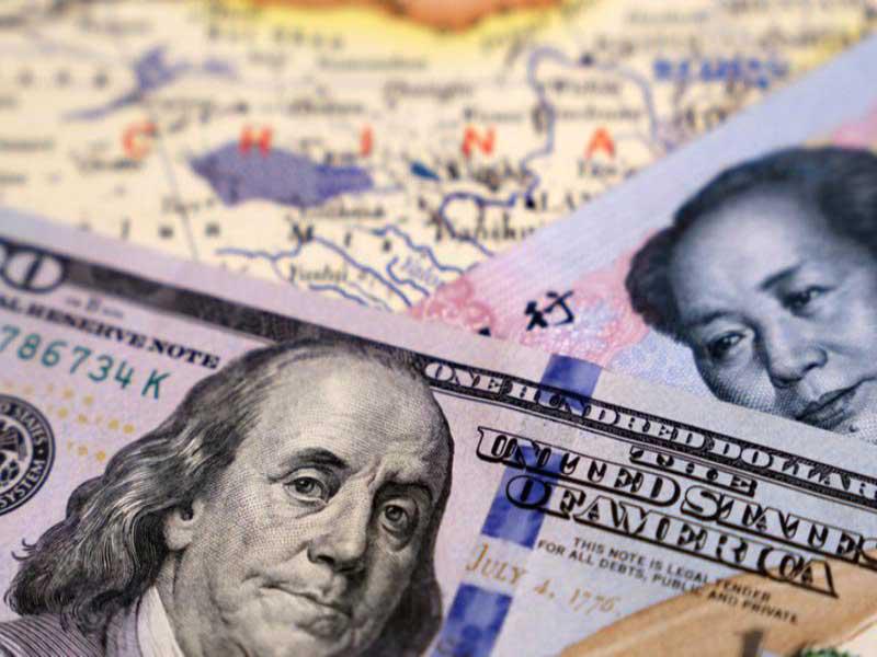 الدولار و اليوان