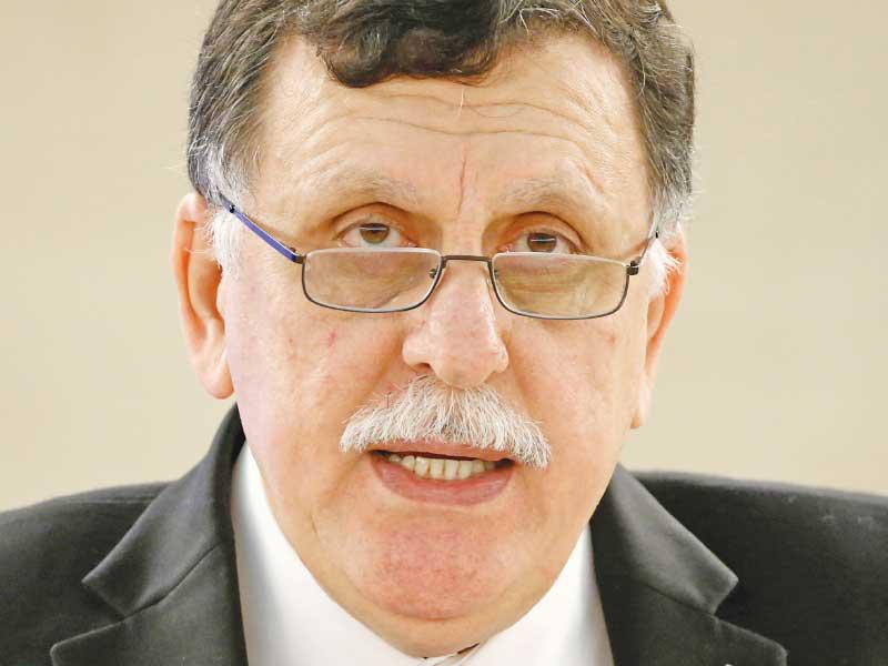  فائز السراج  رئيس حكومة الوفاق الوطني الليبية