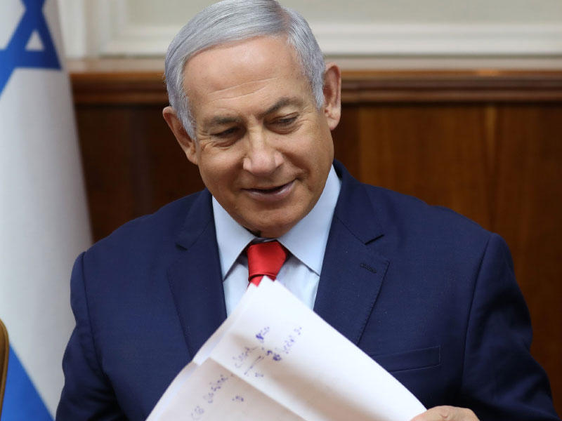  رئيس الوزراء الإسرائيلي بنيامين نتنياهو