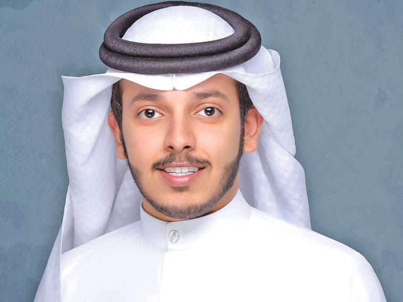  رئيس الاتحاد العام لطلبة ومتدربي الهيئة العامة للتعليم التطبيقي والتدريب مبارك الجويسري