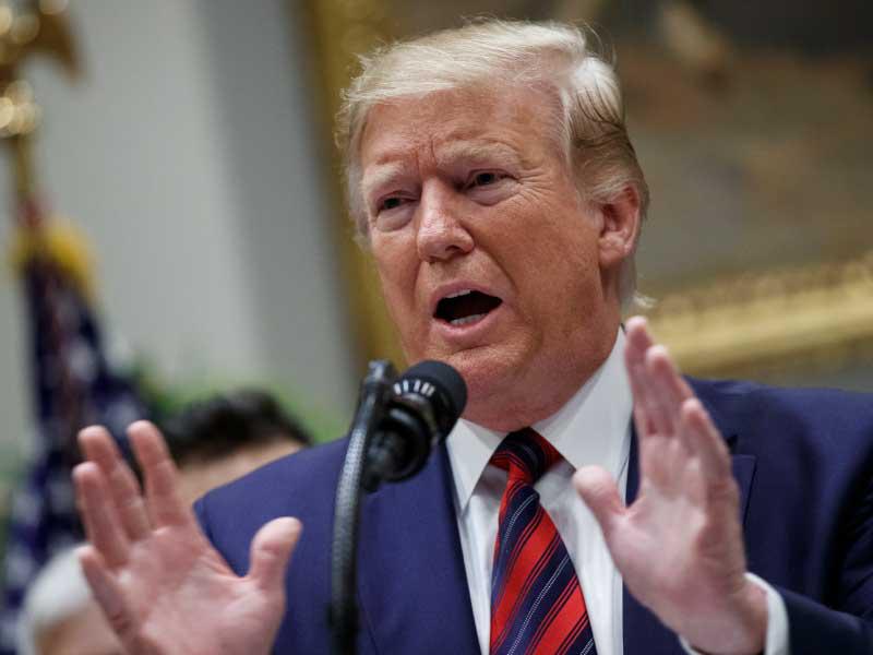  الرئيس الأمريكي دونالد ترامب