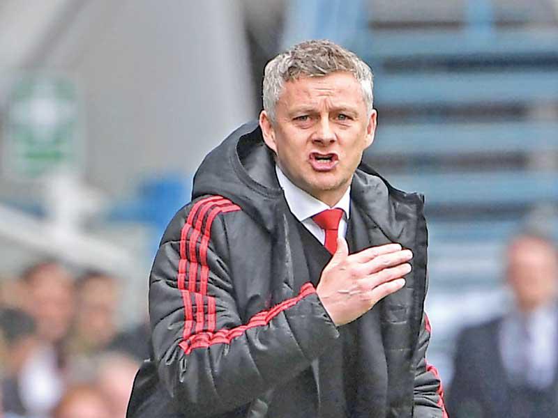 المدرب النرويجي أولي غونار سولسكاير مدرب مانشستر يونايتد