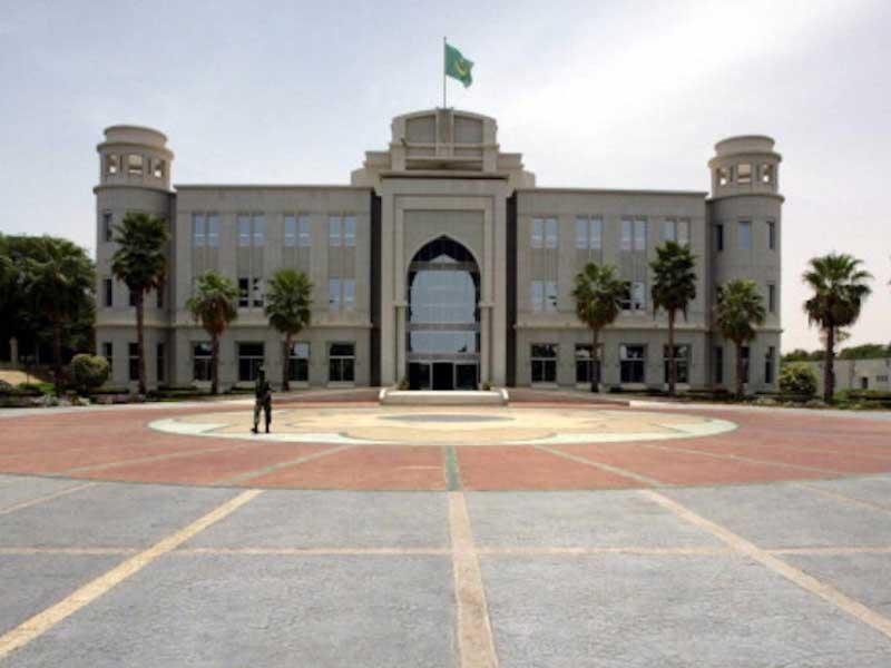  القصر الرئاسي بالعاصمة موريتانية نواكشوط
