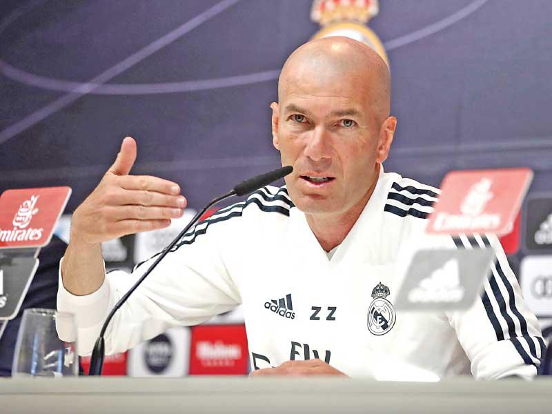  الفرنسي زين الدين زيدان، المدير الفني لريال مدريد
