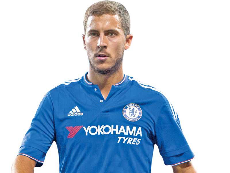 النجم البلجيكي الدولي إيدين هازارد