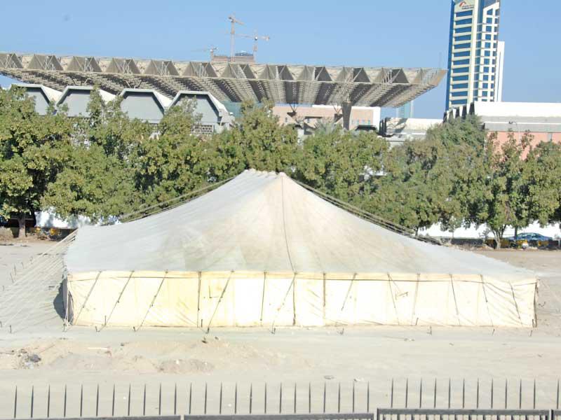 إحدى خيام المناسبات t(أرشيف)