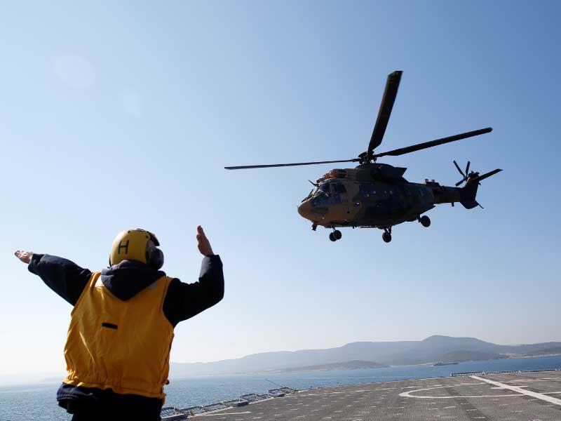 اكبر مناورة بحرية تركية