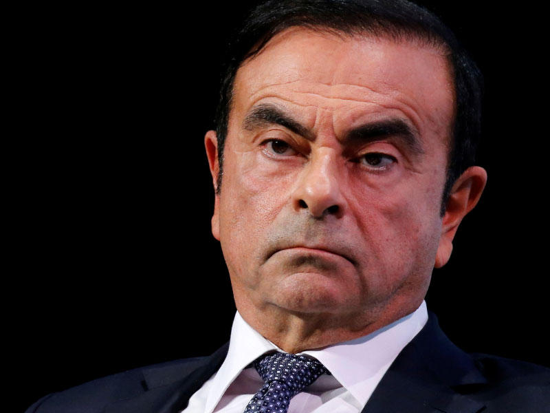 برئيس مجلس إدارت نيسان موتور السابق كارلوس غصن