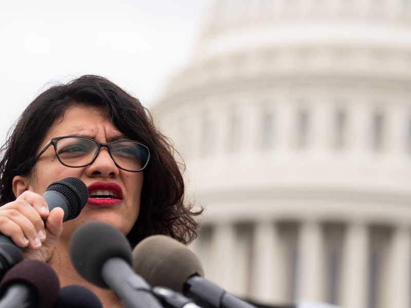 عضو مجلس النواب الأميركي رشيدة طليب 