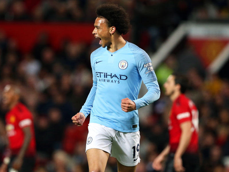  المهاجم الألماني الشاب ليروي ساني المحترف في صفوف مانشستر سيتي
