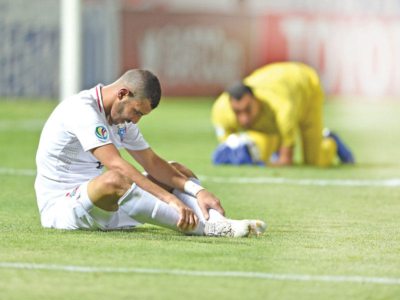 الحسرة على ضياع الأمل (تصوير نوفل إبراهيم)