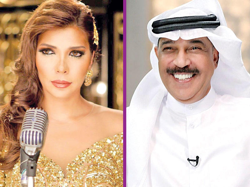 الفنان عبدالله الرويشد - الفنانة أصالة