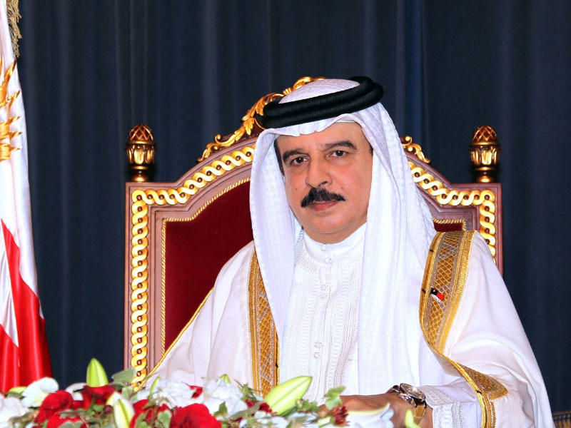  عاهل البحرين الملك حمد بن عيسى آل خليفة