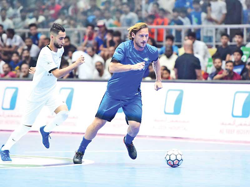 فرانشيسكو توتي مشاركاً في الدورة