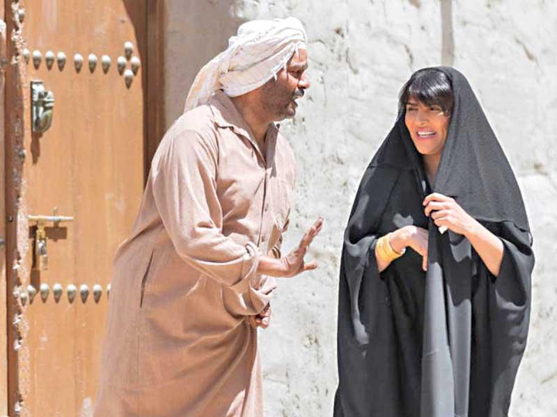 غدير السبتي وعبدالرحمن العقل في «الديرفة»