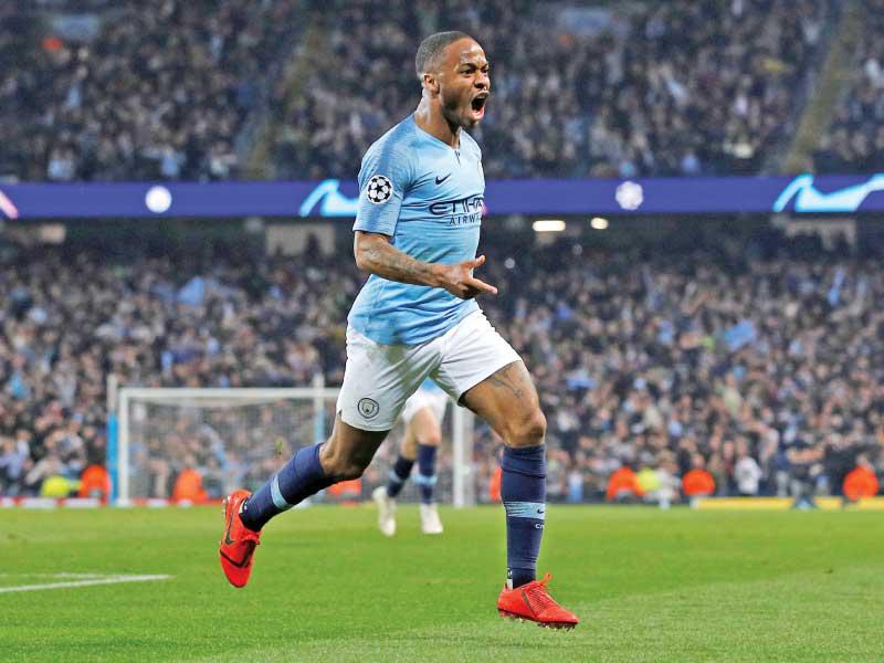 رحيم سترلينغ، مهاجم مانشستر سيتي،